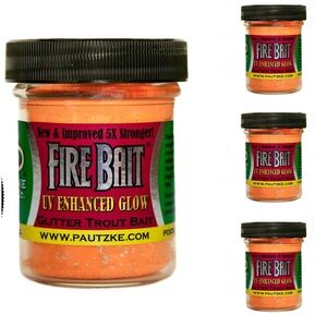 Fire Bait UV Enhanced Glow ( Orange)